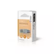 RJ45-kontakt | Hane | Solid FTP CAT5e | Rak | Nickelplaterad | 10 st. | Polycarbonate | Grå / Transparent | Låda - Dator och nätverk - 5412810289387 - 67