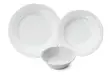 Matservis (18 delar), vit, 27 cm, 21 cm, 16 cm, hållbar, elegant, praktisk - Tallrikar - 8684282532637 - 1