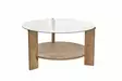 Soffbord Hanah Home Clara Safirek Härdat Glas Spånskiva 75x40x75 cm - Soffbord - 8684283687657 - 1