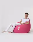 Sittsäck Atelier del Sofa Premium XXL Rosa Polyester 115x130 cm - Saccosäckar - 8683743039357 - 19