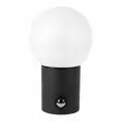 Vägglampa GLOBUS E27 PIR antracit / mörkgrå Led Energie - Sfärisk utomhusvägglampa med rörelsevakt - Vägg- och taklampor - 6418536040737 - 5