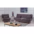 Bäddsoffa Atelier del Sofa Kelebek TKM1-1501 Antracit Tyg 190x85x90 cm - Soffor - 8682870916807 - 2