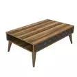 Soffbord Hanah Home City Valnöt Spånskiva 105x36,6x60 cm - Soffbord - 8681875183757 - 1
