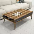 Soffbord Hanah Home City Valnöt Spånskiva 105x36,6x60 cm - Soffbord - 8681875183757 - 2