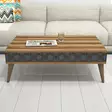Soffbord Hanah Home City Valnöt Spånskiva 105x36,6x60 cm - Soffbord - 8681875183757 - 3