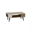 Soffbord Hanah Home Clark Valnöt Spånskiva 90x53,6x38 cm - Soffbord - 8684282596547 - 1