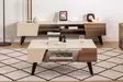Soffbord Hanah Home Clark Valnöt Spånskiva 90x53,6x38 cm - Soffbord - 8684282596547 - 3