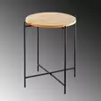 Soffbord Hanah Home Shb004 Svart Natur Trä Metall 46x56x46 cm - Soffbord - 8684282360667 - 5