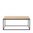 Soffbord Hanah Home Shp985Tt1 Valnöt Svart Spånskiva 100x42x60 cm - Soffbord - 8683743537297 - 2