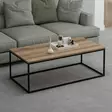 Soffbord Hanah Home Tiger Valnöt Spånskiva 120x42x60 cm - Soffbord - 8683742465607 - 3