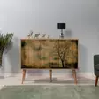 Konsolbord Hanah Home Mega 729 Sonoma Ek Spånskiva 120x90x36 cm - Byråer och skåp - 8681875341157 - 5
