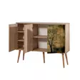 Konsolbord Hanah Home Mega 729 Sonoma Ek Spånskiva 120x90x36 cm - Byråer och skåp - 8681875341157 - 7