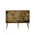 Konsolbord Hanah Home Mega 729 Sonoma Ek Spånskiva 120x90x36 cm - Byråer och skåp - 8681875341157 - 6