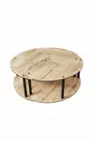 Soffbord Hanah Home Yin Yang 3 70 Ek MDF 70x38 cm - Soffbord - 8684283349067 - 6