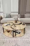 Soffbord Hanah Home Yin Yang 3 70 Ek MDF 70x38 cm - Soffbord - 8684283349067 - 4