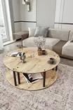 Soffbord Hanah Home Yin Yang 3 70 Ek MDF 70x38 cm - Soffbord - 8684283349067 - 3