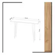 Sideboard Hanah Home Desidero Ek Spånskiva 100x74x30 cm - Sidobord och extrabord - 8681875126877 - 4
