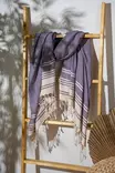Fouta Mijölnir Mörk Lila 60% Bomull 40% Polyester 90x170 cm - Handdukar - 8684283208067 - 3