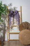 Fouta Mijölnir Mörk Lila 60% Bomull 40% Polyester 90x170 cm - Handdukar - 8684283208067 - 2