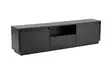 TV-bänk Nordure Vanguard Wood Black Spånskiva 160x42x29,5 cm - TV-bänkar - 8684283112067 - 8