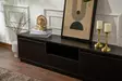 TV-bänk Nordure Vanguard Wood Black Spånskiva 160x42x29,5 cm - TV-bänkar - 8684283112067 - 6