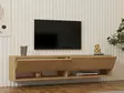 TV-bänk Hanah Home Arges Safir Ek Spånskiva 141x31x30 cm - TV-bänkar - 8683342398077 - 4