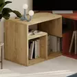 TV-bänk Hanah Home Glis Safir Ek Kanel Spånskiva 145x44,8x35 cm - TV-bänkar - 8684283503117 - 4