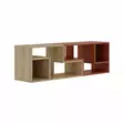 TV-bänk Hanah Home Glis Safir Ek Kanel Spånskiva 145x44,8x35 cm - TV-bänkar - 8684283503117 - 5