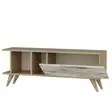 TV-bänk Hanah Home Liberty Sapphire Ek Marmormönster Spånskiva 120x30x45 cm - TV-bänkar - 8683742102267 - 4