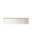 TV-bänk Hanah Home Neon White Vit Ek Spånskiva 160x35x32 cm - TV-bänkar - 8683743316137 - 1