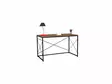 Skrivbord Hanah Home Work Valnöt Spånskiva 121x72x60 cm - Skrivbord - 8683342740227 - 1