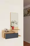 Hallmöbel Hanah Home Rozella Ek Antracit Spånskiva 60x90x31,3 cm - Möbler - 8681875705317 - 3