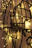 Väggdekor Metall Wallity World Map Compass Led Svart Metall 65x95 cm - Dekorationer, prydnadsföremål - 8681875643817 - 12