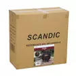 Eldstad 75 cm Stål - Med gnistgaller och eldgaffel - Trädgårdsgrillar och eldstäder - 6438168120607 - 5