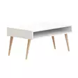 Soffbord Hanah Home Via Vit Spånskiva 80x53,6x45 cm - Soffbord - 8681875207347 - 1