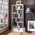 Bokhylla Hanah Home Serra Vit Spånskiva 90x183,6x29,5 cm - Bokhyllor - 8681181980477 - 2