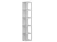 Bokhylla Hanah Home Texas Vit Spånskiva 33,7x180x29,5 cm - Bokhyllor - 8681875385557 - 1