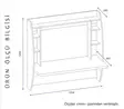 Skrivbord Hanah Home Buglem Vit Spånskiva 123,6x120x55 cm - Skrivbord - 8682870728387 - 4