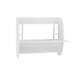 Skrivbord Hanah Home Buglem Vit Spånskiva 123,6x120x55 cm - Skrivbord - 8682870728387 - 1