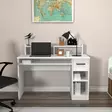 Skrivbord Hanah Home Eslem Vit Spånskiva 99,3x55x120 cm - Skrivbord - 8682870728417 - 2