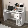 Skrivbord Hanah Home Eslem Vit Spånskiva 99,3x55x120 cm - Skrivbord - 8682870728417 - 4