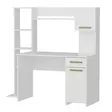 Skrivbord Hanah Home Merry Vit Spånskiva 120x77x60 cm - Skrivbord - 8684282258407 - 4