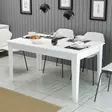 Matbord Hanah Home Milan 519 Vit Spånskiva 145x75x88 cm - Matbord - 8683743327317 - 2