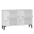 TV-bänk Hanah Home Cria Vit Spånskiva 120x75x30 cm - TV-bänkar - 8683742102397 - 7