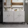 TV-bänk Hanah Home Cria Vit Spånskiva 120x75x30 cm - TV-bänkar - 8683742102397 - 2