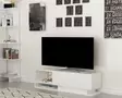 TV-bänk Hanah Home Damla Vit Spånskiva 120x35x31,8 cm - TV-bänkar - 8681875508727 - 2
