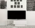 TV-bänk Hanah Home Damla Vit Spånskiva 120x35x31,8 cm - TV-bänkar - 8681875508727 - 3
