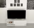TV-bänk Hanah Home Damla Vit Spånskiva 120x35x31,8 cm - TV-bänkar - 8681875508727 - 4
