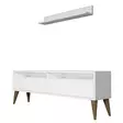 TV-bänk Hanah Home Best Vit Spånskiva 150x50x30 cm - TV-bänkar - 8681875828177 - 1