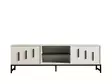 TV-bänk Hanah Home White Vit Spånskiva 160x50x40 cm - TV-bänkar - 8683743451487 - 5